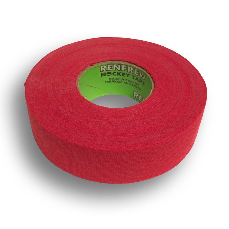 Renfrew Cloth Hockey Tape 1 Red 25m